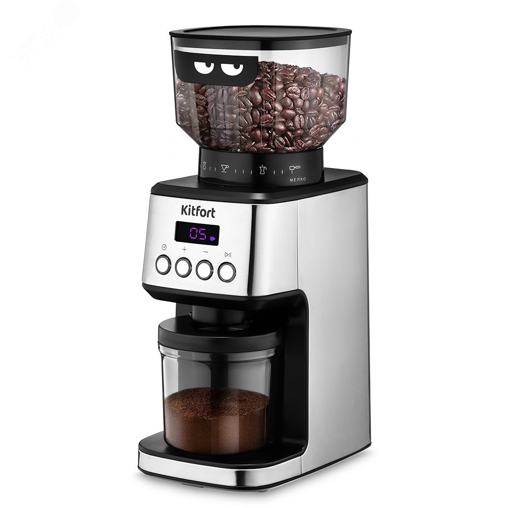 Изображение товара Кофемолка KT-790, мощность 180 Вт, контейнера для зёрен 320 г (шт)