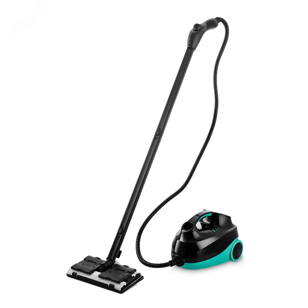 Изображение товара Пароочиститель Kitfort КТ-9103-3 бирюзовый, объем 1.5 л, мощность 2000 Вт