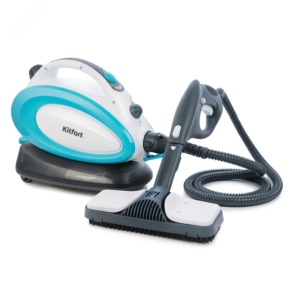 Изображение товара Пароочиститель KT-914 мощность 1500 Вт, объем 0.75 л, китай
