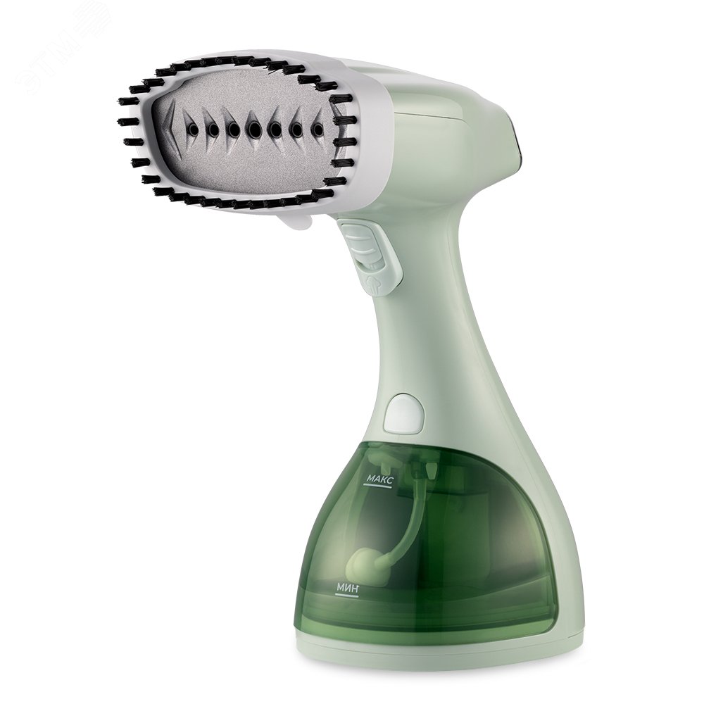 Изображение товара Отпариватель ручной KT-9150, объем 300 мл, мощность 1500 Вт, цвет зеленый (шт)