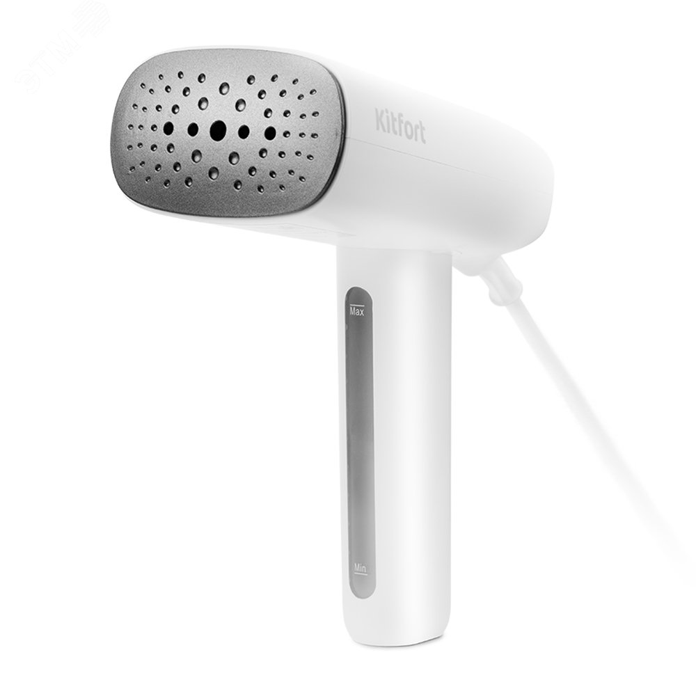 Изображение товара Отпариватель ручной KT-966, объем 0,11 л, мощность 800 Вт, цвет белый (шт)