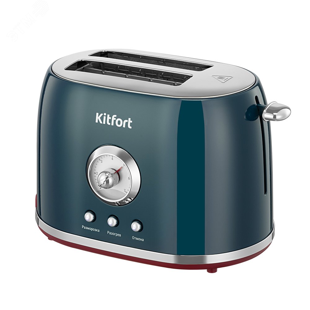 Изображение товара Тостер КТ-9801 с функциями разморозки и автоматического отключения