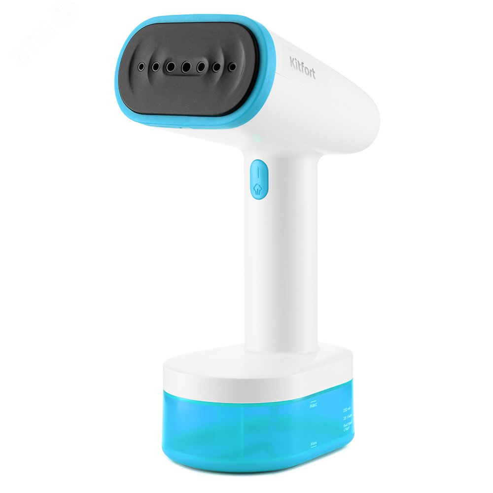 Изображение товара Ручной отпариватель Kitfort КТ-985-3 1600 Вт объем 0,25 л бирюзовый