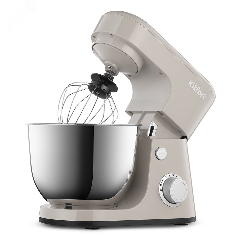 Изображение товара Планетарный кухонный миксер КТ-3493 1200 Вт KITFORT серый