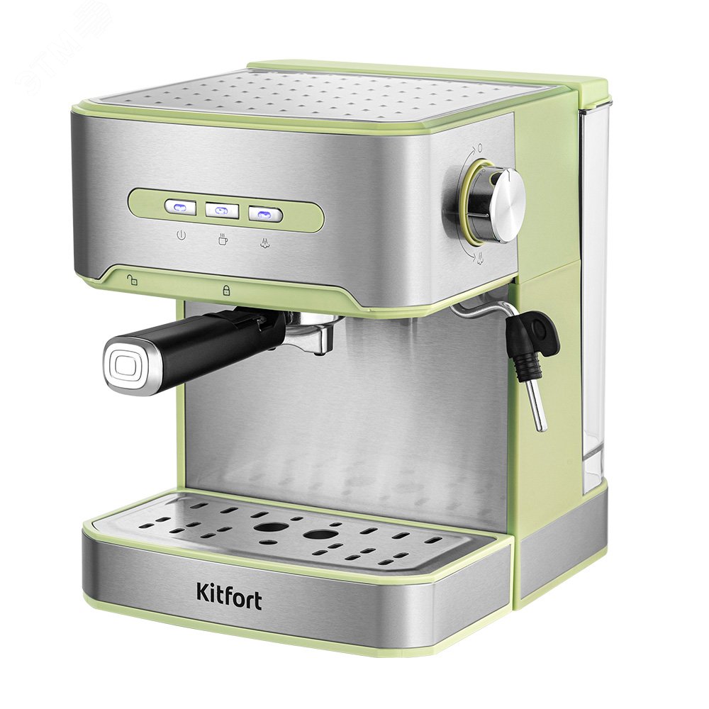Изображение товара Рожковая кофеварка KITFORT КТ-7442 с паром и пенкой