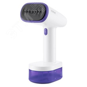 Изображение товара Отпариватель ручной KT-985-1, объем 0,25 л, мощность 1600 Вт, цвет фиолетовый (шт)