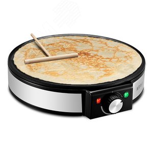 Изображение товара Блинница KT-1678, мощность 1200 Вт, цвет серебристый (шт)