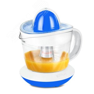 Изображение товара Соковыжималка для цитрусовых KT-1148-3, объем 700 мл, мощность 25 Вт, цвет бело-синий (шт)