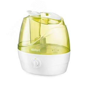 Изображение товара Увлажнитель воздуха KT-2834-2, объем 2,2 л, мощность 32 Вт, цвет бело-салатовый (шт)