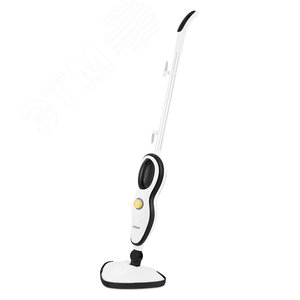 Изображение товара Швабра паровая KT-1045, объем 370 мл, мощность 1500 Вт, цвет черно-белый (шт)