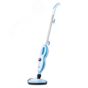 Изображение товара Швабра паровая KT-1046, объем 370 мл, мощность 1500 Вт, цвет голубой (шт)