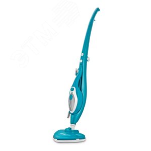Изображение товара Швабра паровая 2 в 1 KT-1081, объем 380 мл, мощность 1500 Вт, цвет бирюзовый (шт)