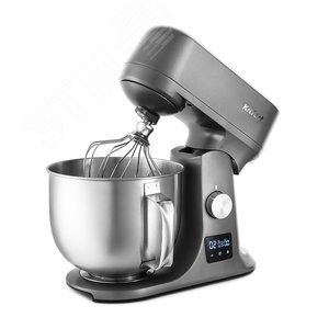 Изображение товара Миксер цельнометаллический планетарный KT-1328, объем 5 л, мощность 1200 Вт, цвет металлический (шт)