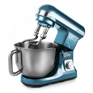 Изображение товара Миксер планетарный KT-1343-2, объем 5 л, мощность 1000 Вт, цвет светло-голубой (шт)