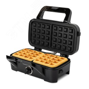Изображение товара Вафельница 3 в 1 KT-1674, мощность 1200 Вт, цвет черный (шт)