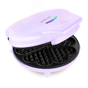 Изображение товара Вафельница KT-1688, мощность 950 Вт, цвет сиреневый (шт)