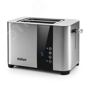Изображение товара Тостер KT-2047, мощность 850 Вт, цвет серебристый (шт)