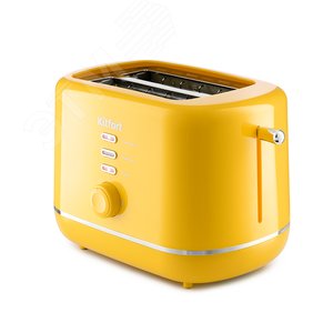 Изображение товара Тостер KT-2050-5, мощность 850 Вт, цвет желтый (шт)