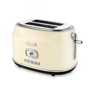 Изображение товара Тостер KT-2075-1, мощность 815 Вт, цвет бежевый (шт)