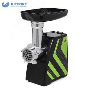Изображение товара Мясорубка Carnivora KT-2101-2, мощность 1500 Вт, цвет зеленый (шт)