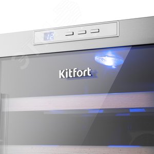 Шкаф винный KT-2410, мощность 70 Вт, цвет серебристый КТ-2410 KITFORT - 4