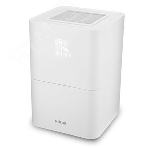 Изображение товара Мойка воздуха KT-2821, объем 5 л, мощность 10 Вт, цвет белый (шт)