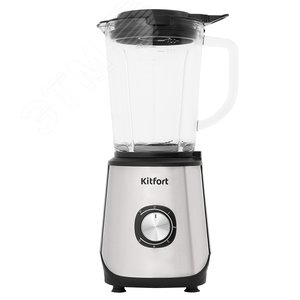 Изображение товара Блендер KT-3020, объем 1,7 л, мощность 600 Вт, цвет черно-серебристый (шт)