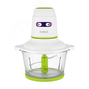 Изображение товара Измельчитель KT-3050-2, объем 1,5 л, мощность 400 Вт, цвет бело-салатовый (шт)