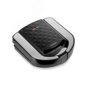 Изображение товара Вафельница 3 в 1 KT-3608, мощность 750 Вт, цвет черно-серебристый (шт)