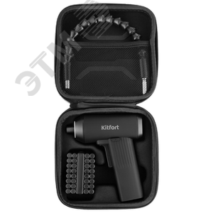 Отвертка аккумуляторная KT-4062, мощность 50 Вт, цвет черный КТ-4062 KITFORT - 6