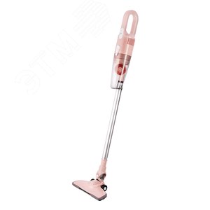 Изображение товара Пылесос вертикальный KT-586-3, Цвет розовый, Мощность 600 Вт, Пылесборник 1,2 л (шт)