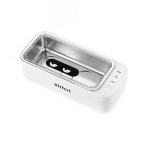 Изображение товара Ультразвуковая мойка KT-6066, объем 400 мл, мощность 24 Вт, цвет белый (шт)