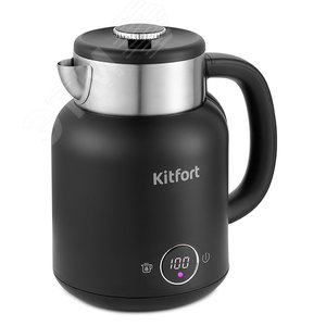 Изображение товара Чайник KT-6196-1, объем 1,5 л, ,мощность 2200 Вт, цвет черный (шт)