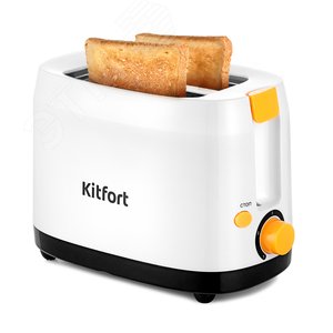 Изображение товара Тостер KT-6206, мощность 600-750 Вт, 5 степеней поджаривания (шт)