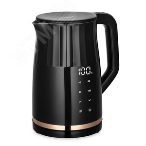 Изображение товара Чайник KT-6610, Мощность 2200 Вт, Объем 1,7 л, Выбор температуры нагрева от 40 до 100 °С с шагом 5 °С (шт)