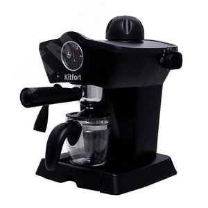 Изображение товара Кофеварка KT-706, Мощность 800 Вт, Объем резервуара 0,25 л,Тип рожковая (шт)