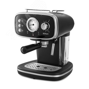 Изображение товара Кофеварка KT-736, объем 1,2 л, мощность 1100 Вт, черно-серебристый (шт)