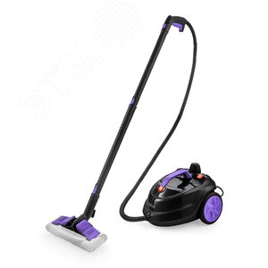 Изображение товара Пароочиститель KT-9104-1, объем 1,8 л, мощность 2000 Вт, цвет черно-фиолетовый (шт)