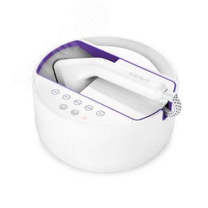 Изображение товара Отпариватель KT-9110-1, объем 600 мл, мощность 2180 Вт, цвет бело-фиолетовый (шт)