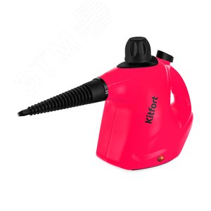 Изображение товара Пароочиститель KT-9138-1, объем 0,45 л, мощность 1050 Вт, цвет черно-малиновый (шт)