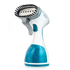 Изображение товара Отпариватель ручной KT-916-1, Цвет голубой, Мощность 1000 Вт, Объем резервуара для воды 260 мл (шт)