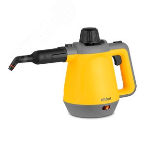 Изображение товара Пароочиститель KT-9175, объем 0,45 л, мощность 1200 Вт, цвет серо-желтый (шт)