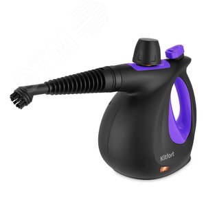 Изображение товара Пароочиститель KT-9195, объем 0,35 л, мощность 1050 Вт, цвет черно-фиолетовый (шт)
