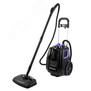 Изображение товара Пароочиститель KT-933, объем 1,8 л, мощность 1500 Вт, цвет черно-фиолетовый (шт)