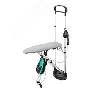 Изображение товара Гладильная система KT-992-2, цвет черно-бирюзовый, мощность 1200 Вт, Ёмкость для воды 0,8 л (шт)