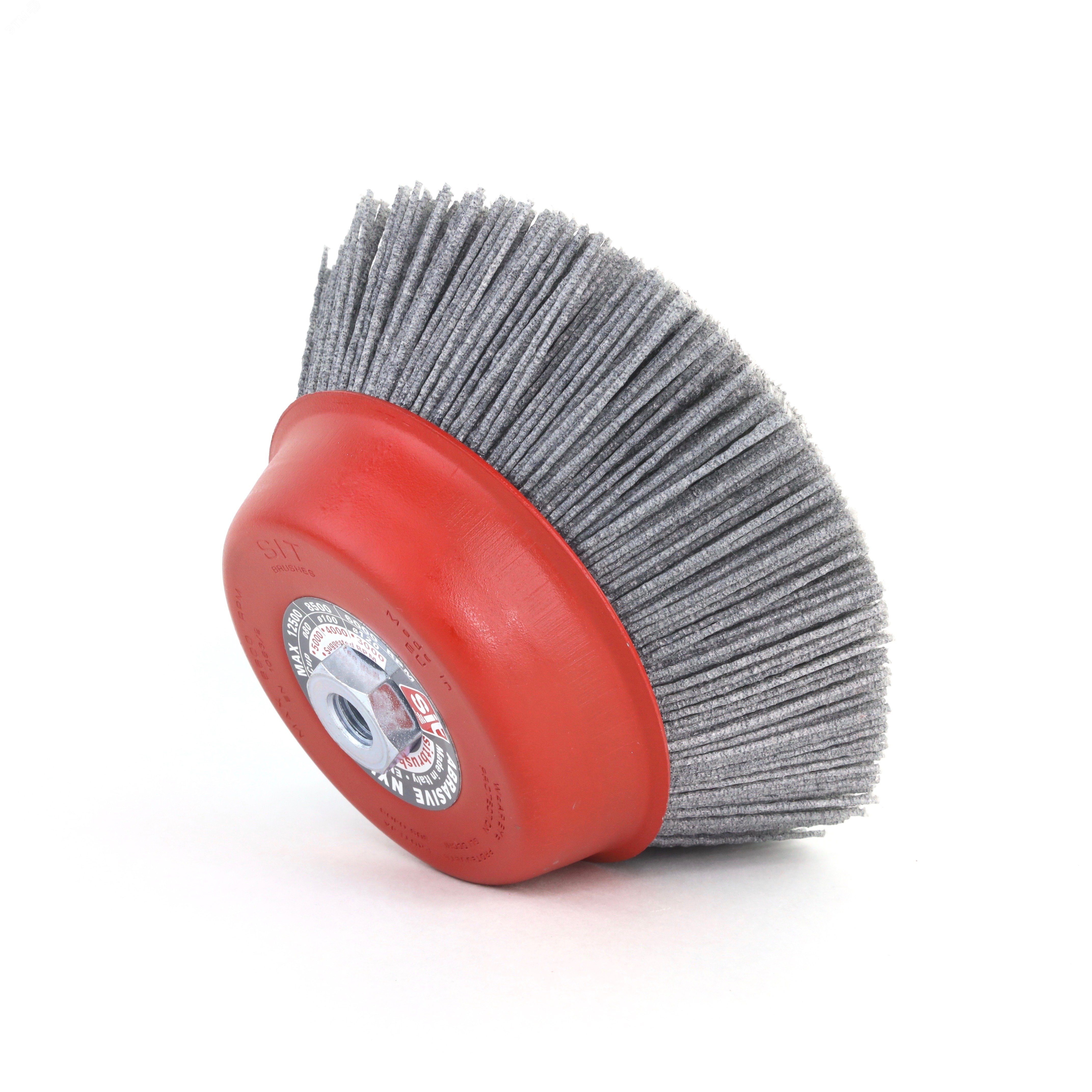 Изображение товара Щетка чашечная Д150xM14, ворс полимер-абразив P60 по дереву для УПМ УШМ (болгарка) (1-232) (шт)