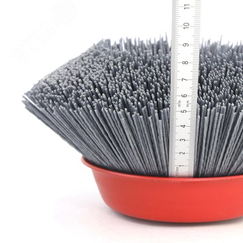 Изображение товара Щетка чашечная Д150xM14, ворс полимер-абразив P120 по дереву для УПМ УШМ (болгарка) (1-234) (шт)