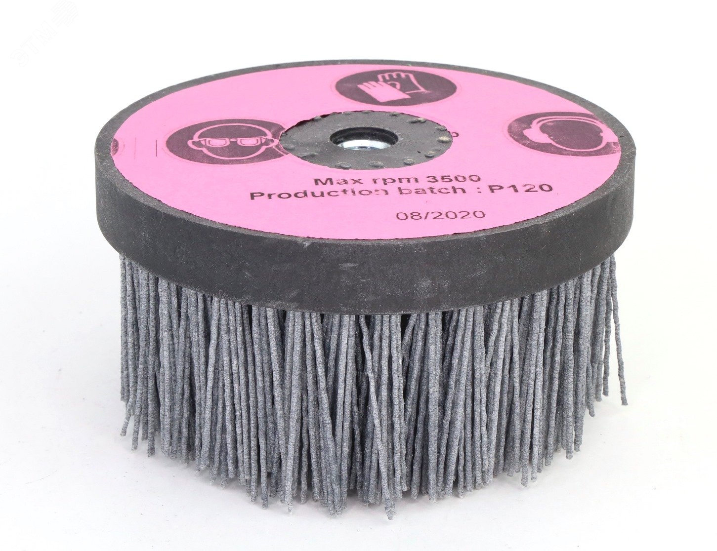 Изображение товара Щетка чашечная Д140xM14, ворс полимер-абразив P120 по дереву для УПМ УШМ (болгарка) (3-104) (шт)