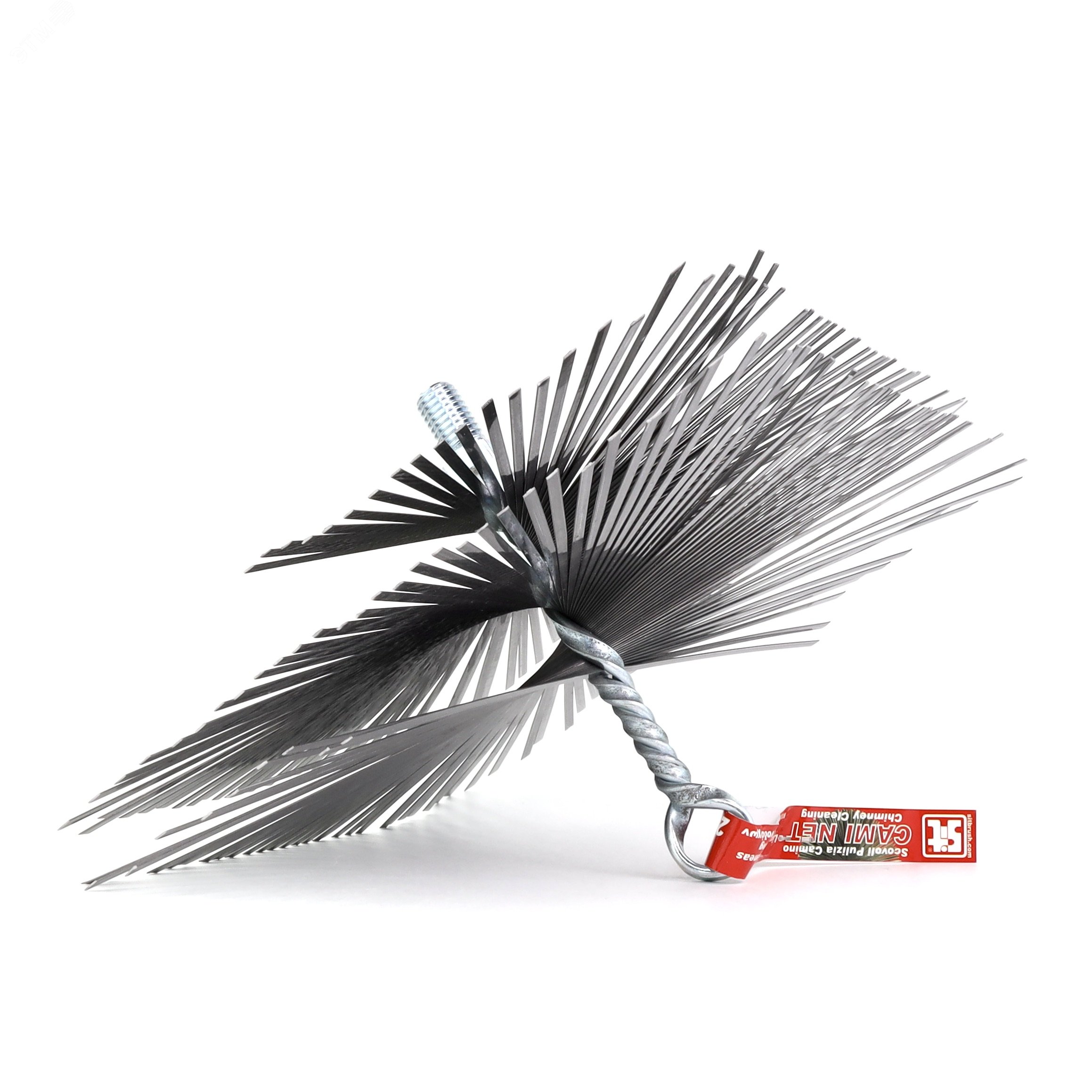 Изображение товара Щетка ерш 200x200 мм из стали для очистки котлов и дымоходов