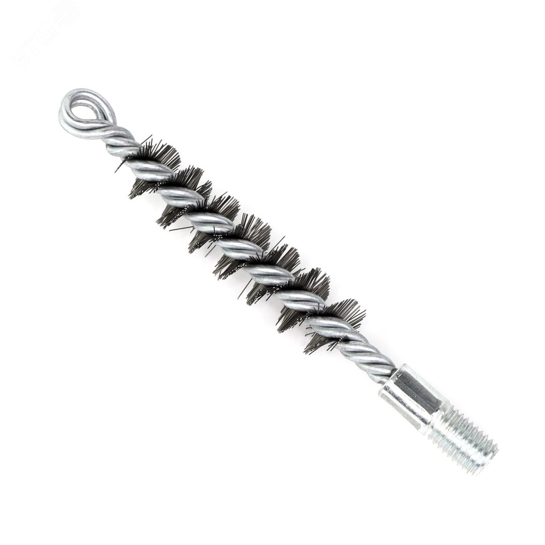 Изображение товара Щетка ерш 20-60 мм диаметр 95 мм резьба М12 для очистки котлов и теплообменников